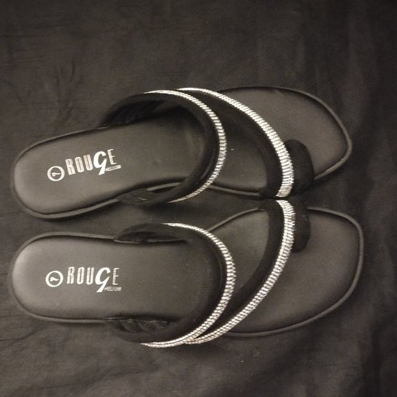 Women’s Bling Sandals Rouge Helium Shoes Size 7 NWOT - Picture 4 of 5